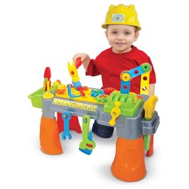 Bancadinha De Ferramentas Com Capacete 2019 Maral