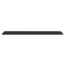 Prateleira Flutuante Para Sala com Suporte Invisível 68x20cm Yara Preto - Lumil