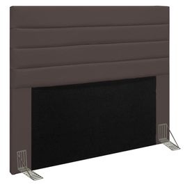 Cabeceira Cama Box Casal 140cm Rubi W01 Corano Marrom - Mpozenato