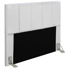 Cabeceira Cama Box Casal Queen 160cm Pérola W01 Corano Branco - Mpozenato