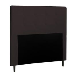 Cabeceira Cama Box Casal 140cm Luna I02 Sintético Marrom - Mpozenato