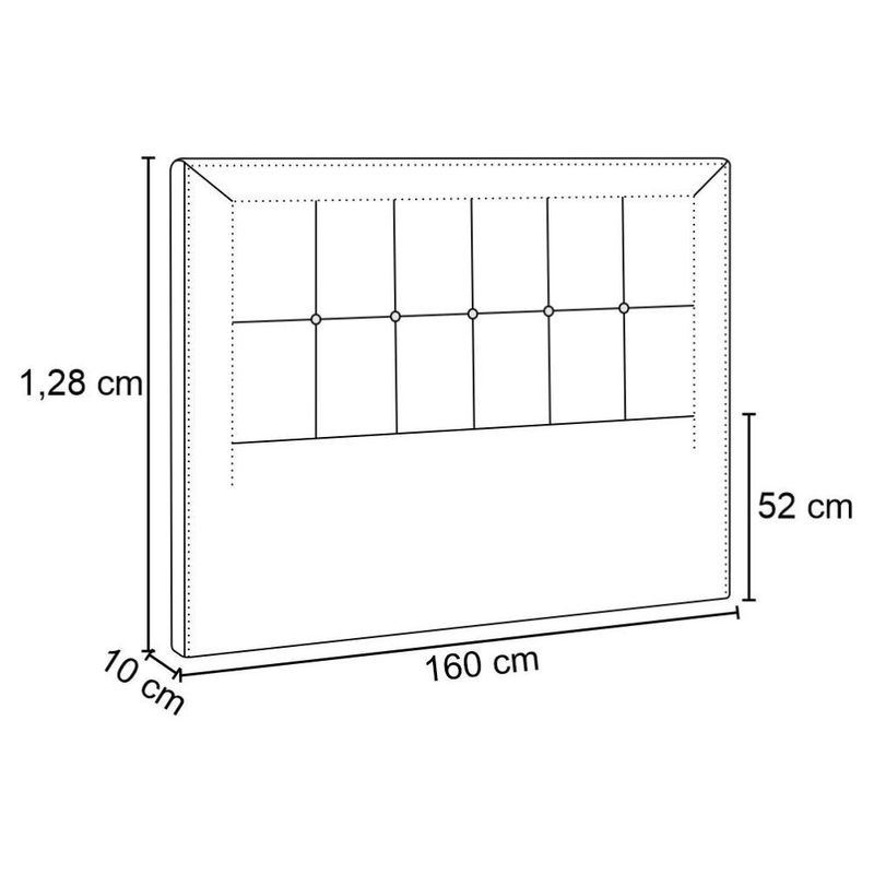 Cabeceira Cama Box Casal Queen 160cm Paolla P02 Veludo Azul Marinho -  Mpozenato