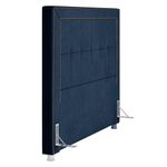 Cabeceira Cama Box Casal Queen 160cm Paolla P02 Veludo Azul Marinho -  Mpozenato