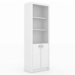 Armário Organizador para Home Office de 171,5 cm de Altura ME4110 Branco - Tecno Mobili
