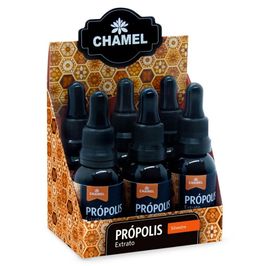 Extrato de Própolis 30ml   30% de Concentração  Chamel    6 Frascos