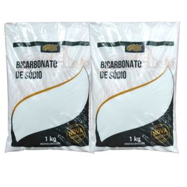 Bicarbonato de Sódio - Sabor Verde - 2 Pacotes de 1 Kg