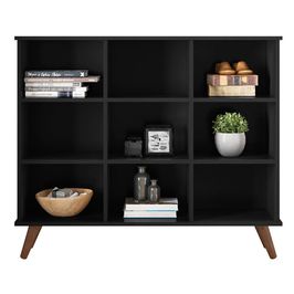 Nicho Organizador Multifuncional Pés Retrô Cube Q01 Preto - Mpozenato