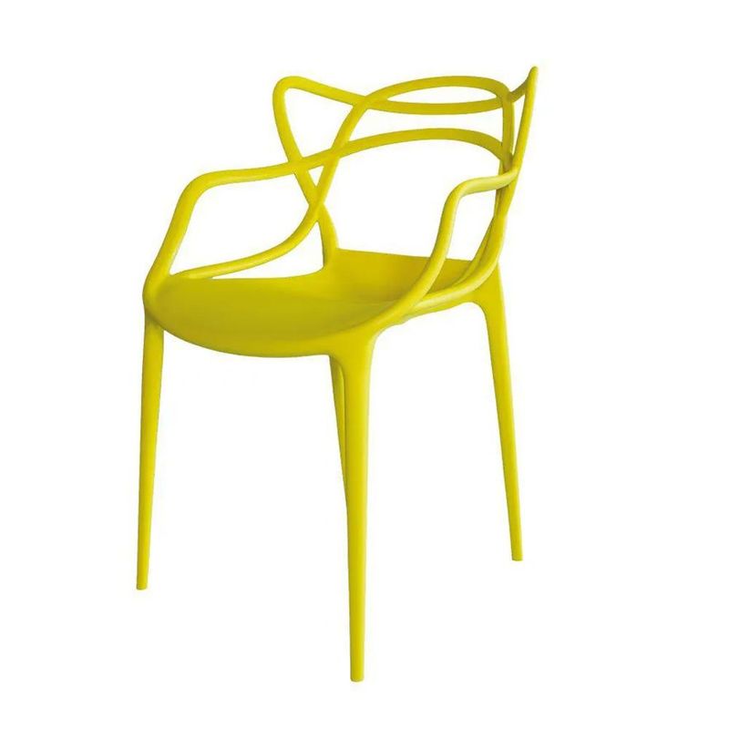 Cadeira-Externa-de-Plastico-Reciclavel-Decorativa-Amsterdam-Amarelo-L15---Gran-Belo