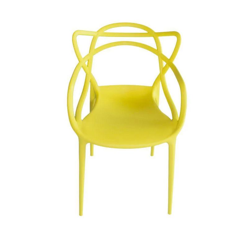 Cadeira-Externa-de-Plastico-Reciclavel-Decorativa-Amsterdam-Amarelo-L15---Gran-Belo