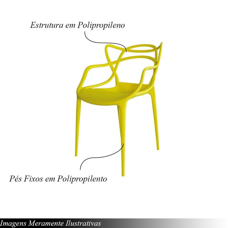 Cadeira-Externa-de-Plastico-Reciclavel-Decorativa-Amsterdam-Amarelo-L15---Gran-Belo
