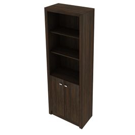 Armário Estante Alto para Escritório Home Office ME4110 MDP Rustico G69 - Gran Belo