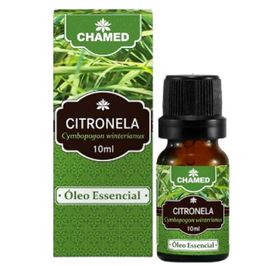 Óleo Essencial de Citronela 10ml 100% Puro Chamed  / Chamel