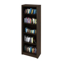 Armário Estante Alto para Escritório Home Office ME4104 MDP Rustico G69 - Gran Belo