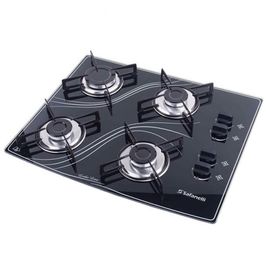 Cooktop Lines 4 Bocas Safanelli Preto / Bivolt
