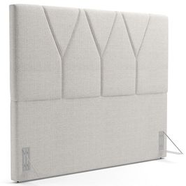 Cabeceira Cama Box Casal Queen 160cm Aura Linho W01 Champanhe - Mpozenato