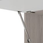 Armário de Cozinha 4 peças Balcão sem Tampo 150cm Lina14 K02 Supremo/Freijó - Mpozenato