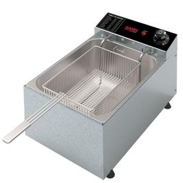 Fritadeira Elétrica Saro com 1 Cuba 2000w 50/60 Hz 5 Litros Inox 127V FR11 110 V