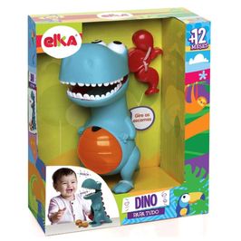 Dino Papa Tudo Laranja Elka 972