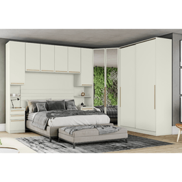 Quarto Modulado Completo Henn Seletto 5 Peças 10 Portas 6 Gavetas