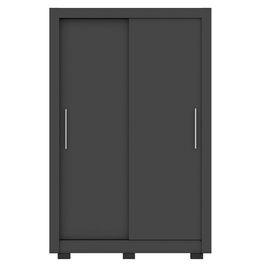 Guarda Roupa 2 Portas 4 Gavetas com Santiago Caemmun Preto
