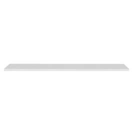 Prateleira Flutuante Para Lavanderia com Suporte Invisível 68x20cm Yara Branco - Lumil