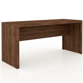 Mesa para Home Office de 163 cm de Largura ME4109 Nogal  Tecno Mobili