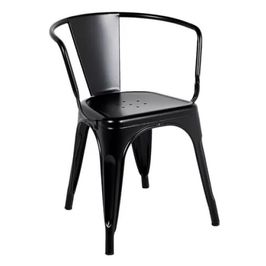 Cadeira Iron Tolix Francesinha Industrial com Apoio de Braços