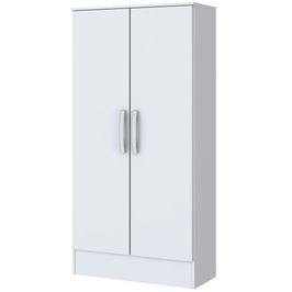 Armário Multiuso Henn 2 Portas 3 Prateleiras B14 Branca
