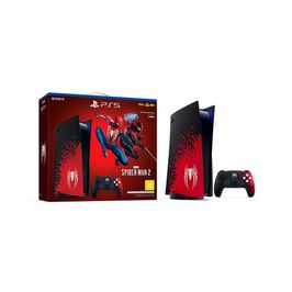 Playstation 5 Sony 825GB 1 Controle Sem Fio Spider Man 2 Marvel Preto