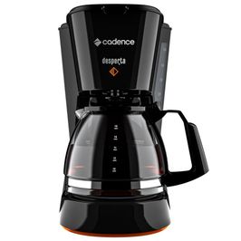 Cafeteira Elétrica Desperta Contrast CAF338 com Indicador de Medidas Cadence Preto / 220 V