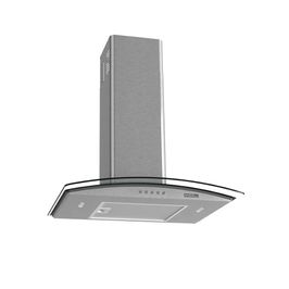 Coifa de Parede Clean Vidro Curvo 60cm 140W Nardelli Kromanox / 220 V