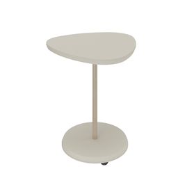 Mesa de Apoio Artely Bel, em MDF, Fosco Off White