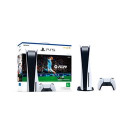 Playstation 5 SO00010 825GB Controle Sem Fio FC 24 EA SPORTS Sony Branco