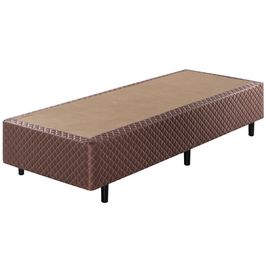 Base para Cama Box Solteiro Slim II/ New Power Plus 88x188 Ecoflex bege