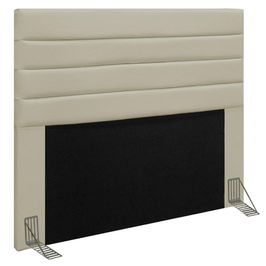 Cabeceira Cama Box Casal 140cm Rubi W01 Corano Bege - Mpozenato