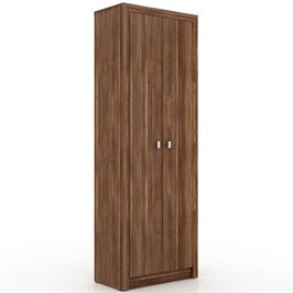 Armário de 171,5 cm para Home Office 02 Portas ME4105 Nogal - Tecno Mobili