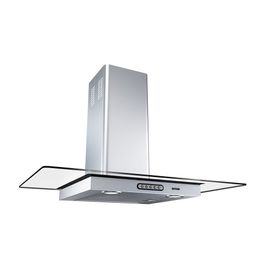 Coifa de Parede 80cm Vidro Reto Duto Slim Fogatti Inox / 110V