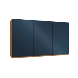 Armário Aéreo 3 Portas 120 cm Kappesberg Ciela - R646 Azul