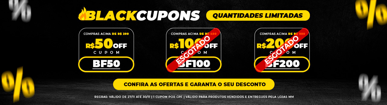Black Friday com Cupons